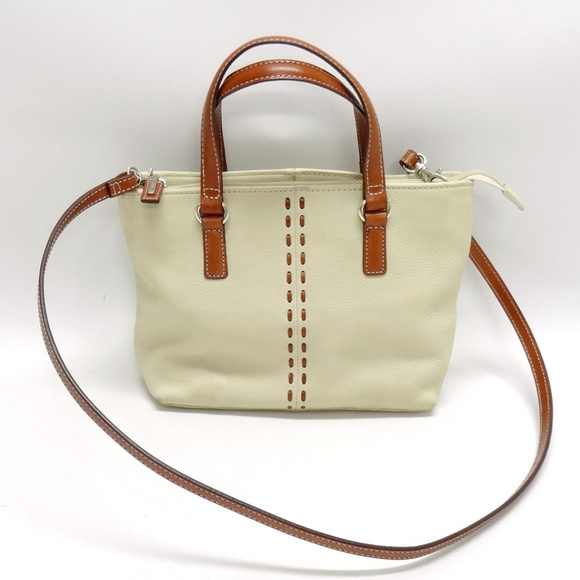 Fossil Handbags - Fossil Off-White/Ivory Leather Purse #ZB7013